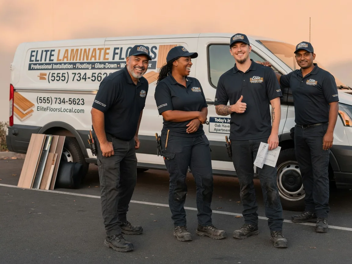 Laminate flooring installation company in Spragueville, IA